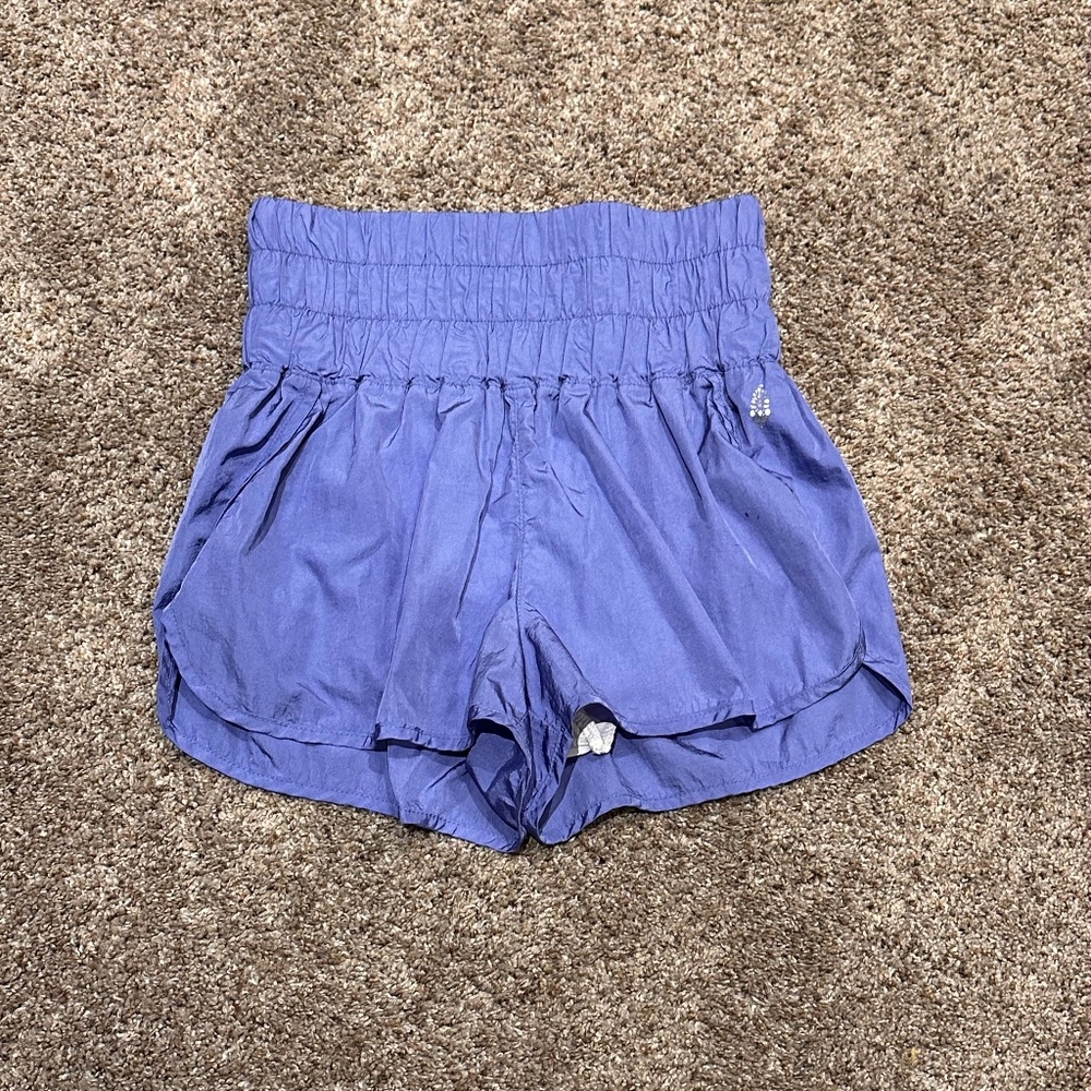 Free People Movement high rise shorts